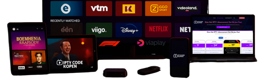iptv code kopen voor Nederland en België