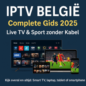 IPTV in Belgie 2025 – live sport, tv, films en series via internet